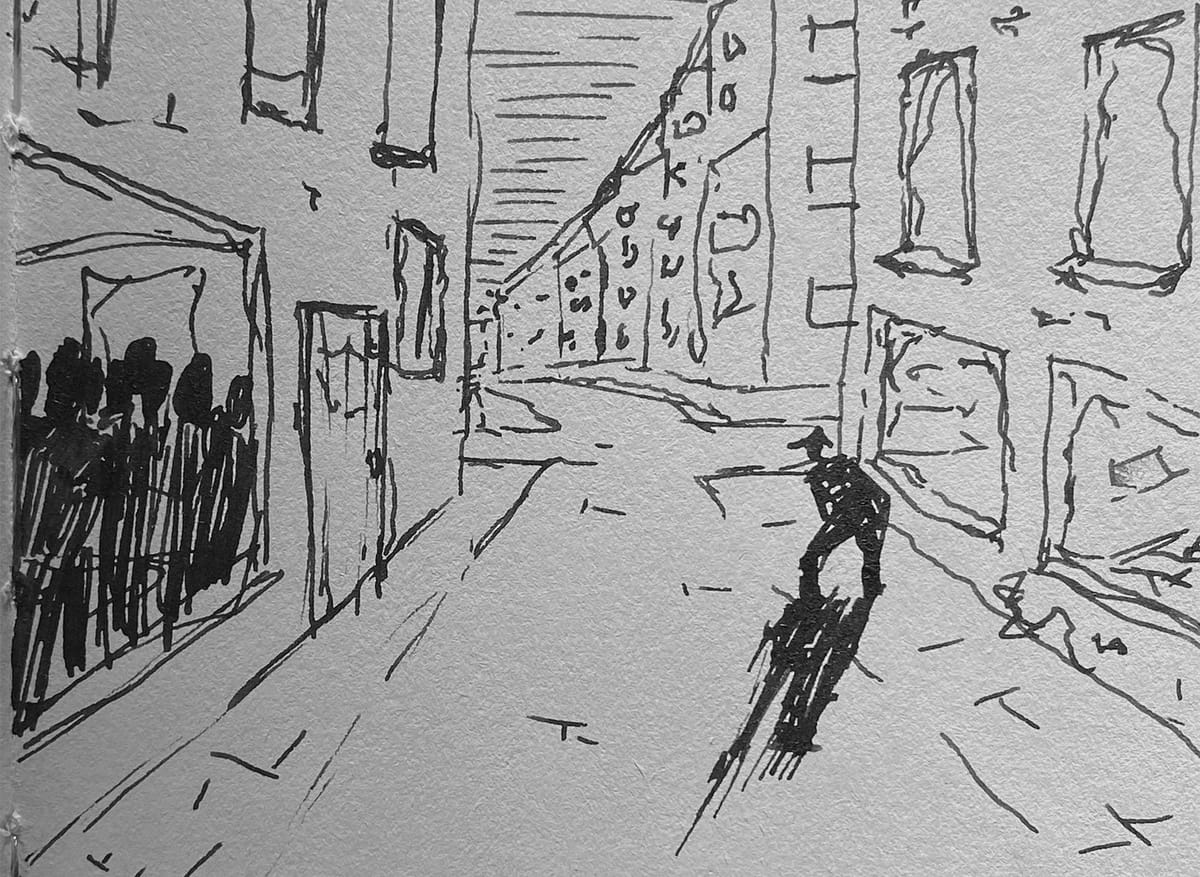 Avondwandeling in kerstsfeer