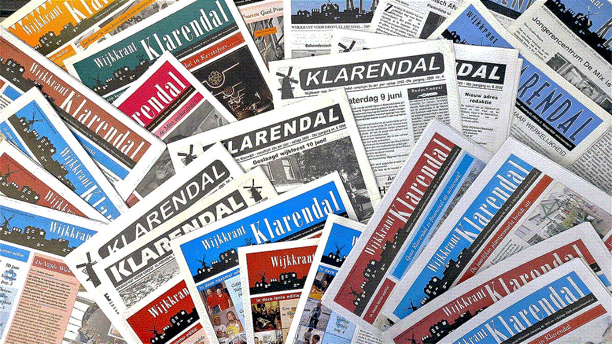Tien jaar wijkkrant Klarendal