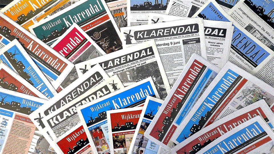 Tien jaar wijkkrant Klarendal